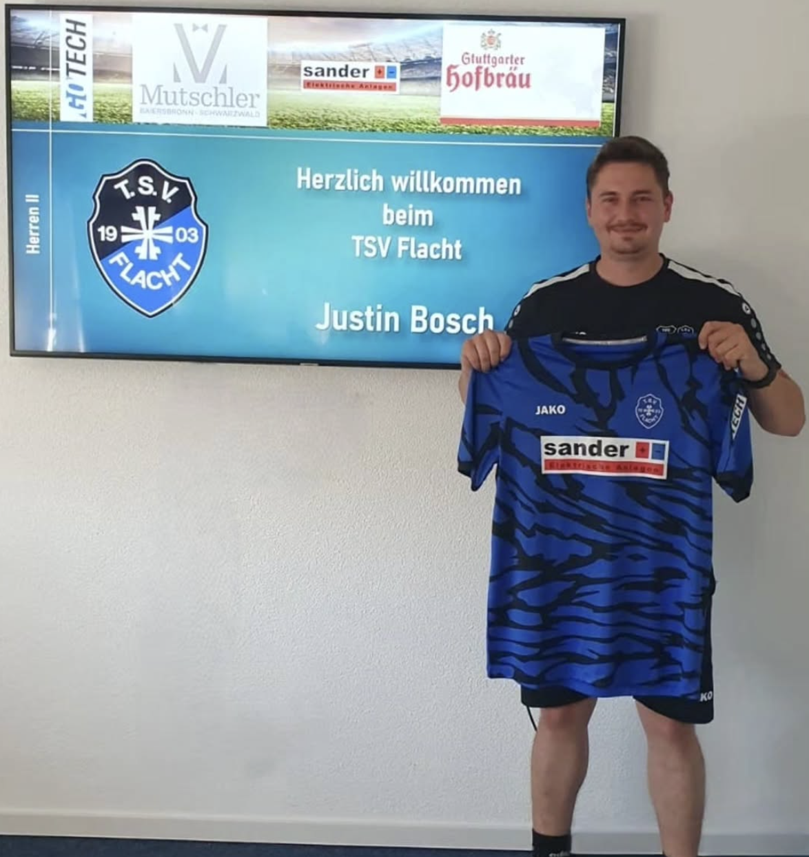 Wir heißen unseren Trainer der 2. Mannschaft herzlich willkommen an der Kelterstraße!
